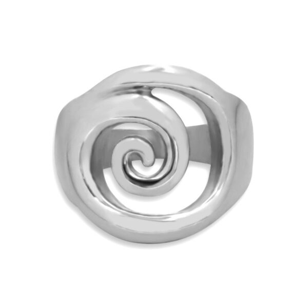 European And American Stainless Steel Thread Spinning Ring Does Not Fade Simple Hand Jewelry - Image 6