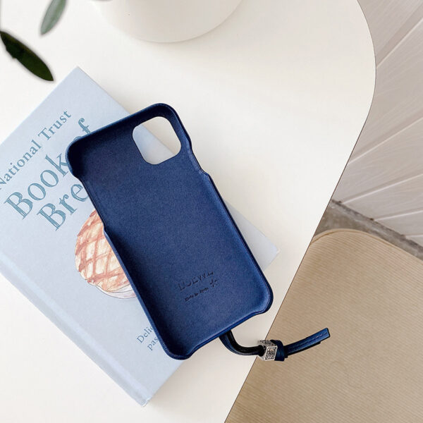 Three Bread Leather Wrist Strap Phone Case - Image 6