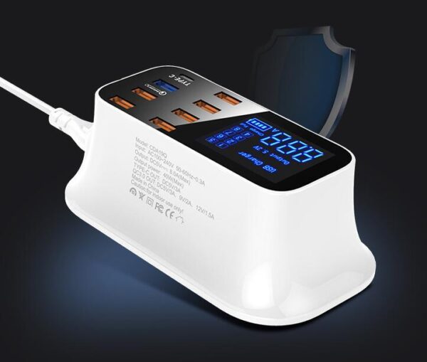 Quick Charge 3.0 Ordinary Smart USB Charger Station - Image 6