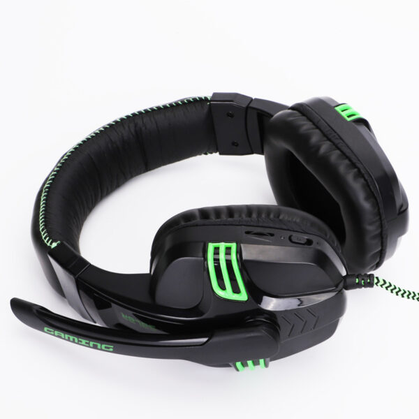 Headset Gaming Computer Headset Subwoofer Gaming Headset With Microphone - Image 3