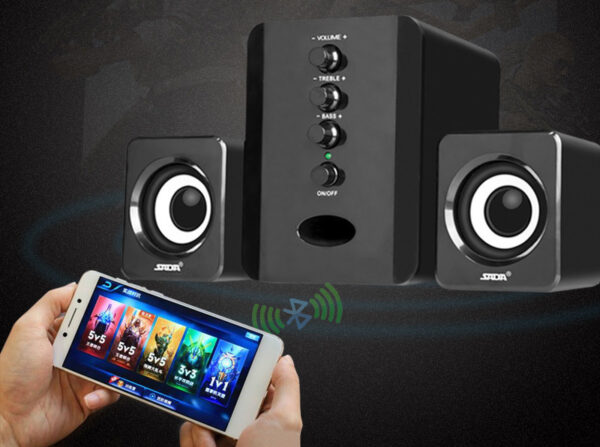 Speakers Computer D-202 Combination Music-Player Subwoofer-Sound-Box Smart-Phones Stereo - Image 3