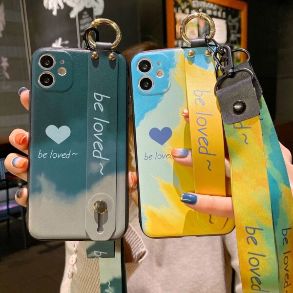 Wristband Phone Case Watercolor Phone Case - Image 3