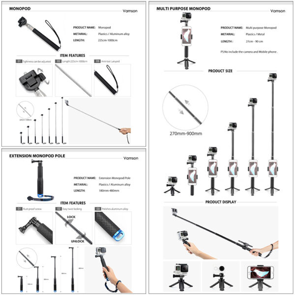 Action camera accessories - Image 2