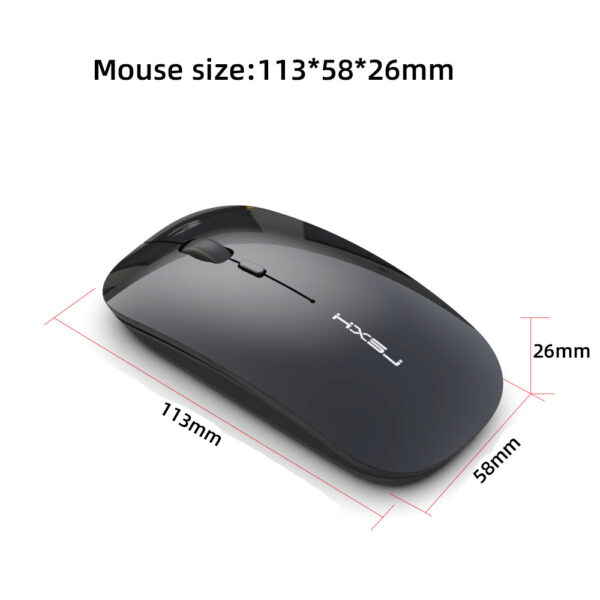 M60 Rechargeable Wireless Mouse Mute Mouse - Image 8