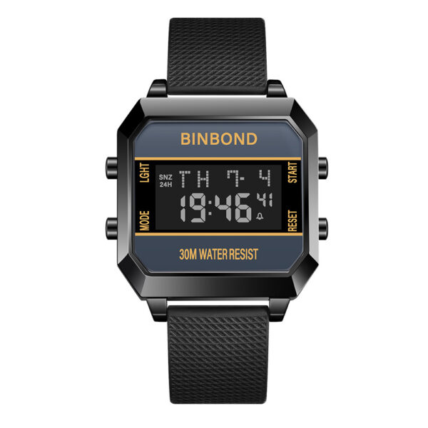 Stylish And Versatile Student Sports Waterproof Men's Electronic Watch - Image 3