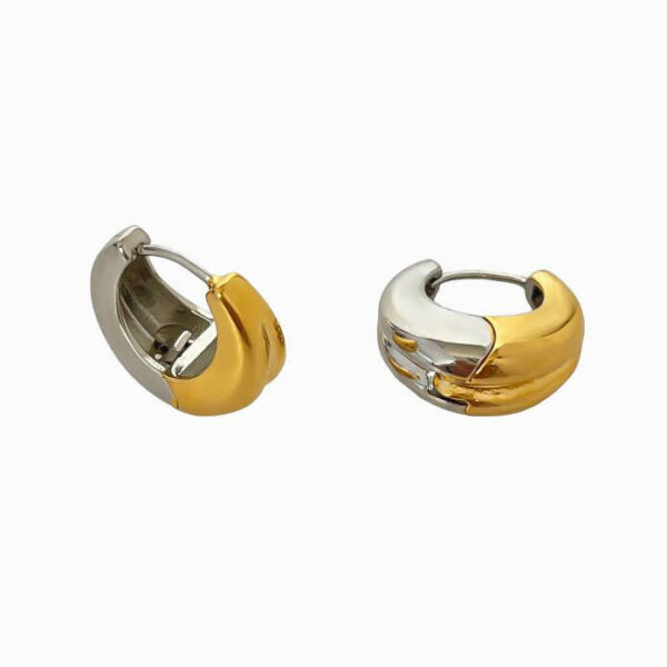 Female C-shaped Double Layered High-end Earrings - Image 8