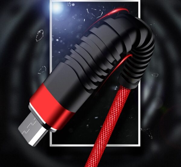 Compatible With  Indestructible High Tensile Fast Charging Cable For  And Android - Image 7