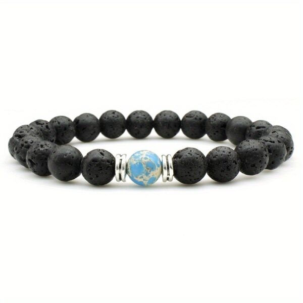 Fashion Volcanic Rock Bracelet For Men And Women - Image 4