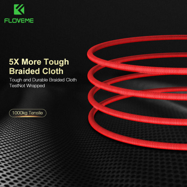 Compatible With  Indestructible High Tensile Fast Charging Cable For  And Android - Image 6