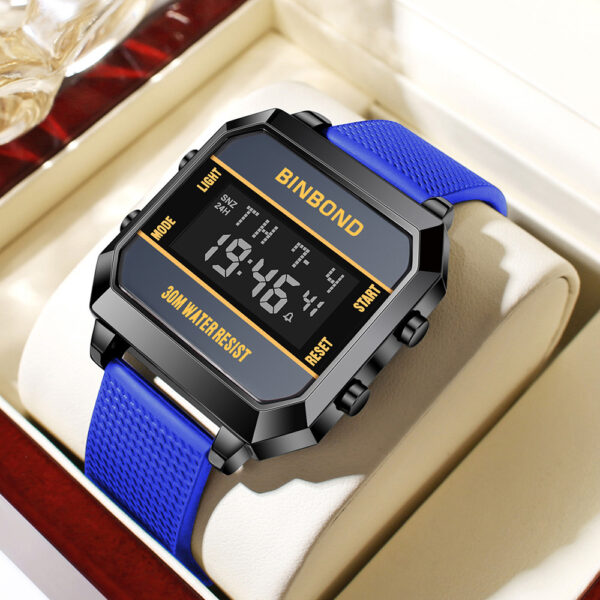 Stylish And Versatile Student Sports Waterproof Men's Electronic Watch - Image 5