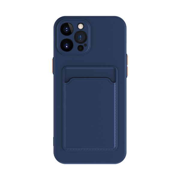 Simple Pure Color Liquid Silicone Phone Case - Image 6