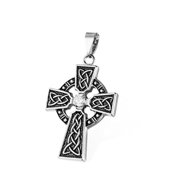 Fashion Personality Pattern Men's Cross Necklace - Image 7