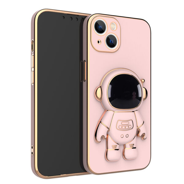 3D Astronaut Phone Case Anti-Drop Electroplating Bracket - Image 10