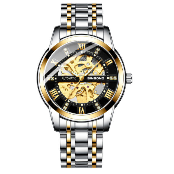 Men's Automatic Mechanical Watch Luminous Simple Fashion Trend - Image 3