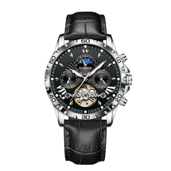 Men's Fashion Hollowed-out Watch Automatic Mechanical Watch - Image 8