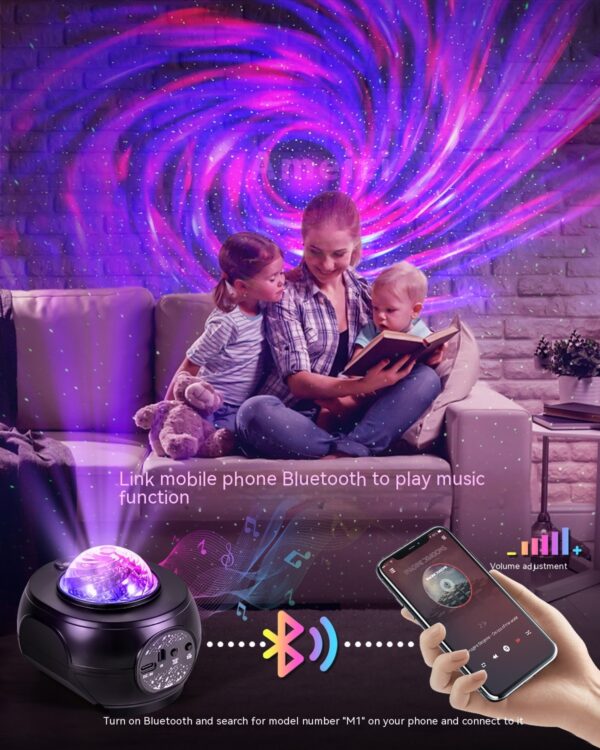 APP Starry Sky Projector Music Small Night Lamp - Image 3