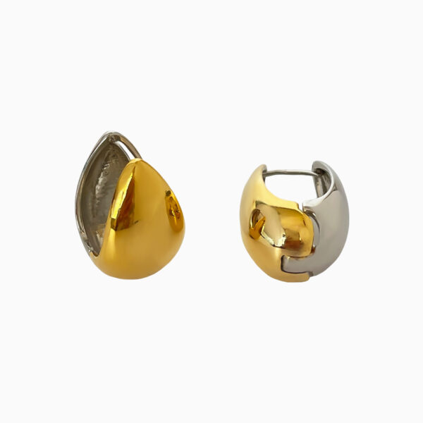 Female C-shaped Double Layered High-end Earrings - Image 7