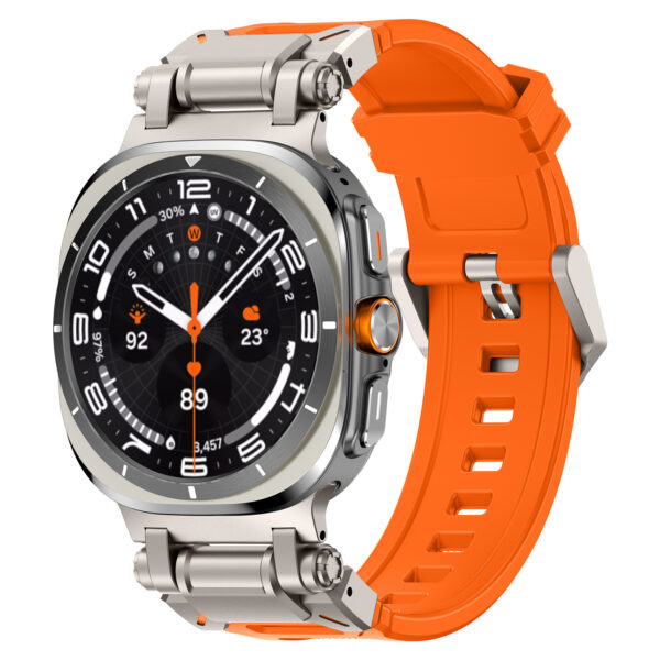 Applicable To 7 Generation Ultra Watch Mecha Style TPU Silicone Explorer Strap - Image 3