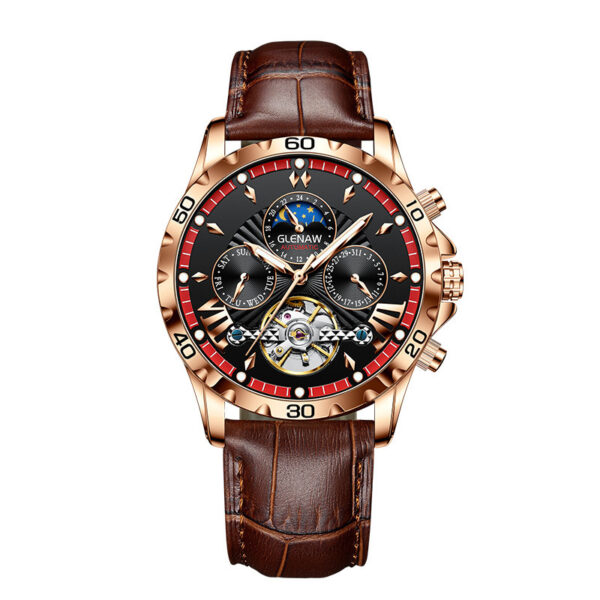 Men's Fashion Hollowed-out Watch Automatic Mechanical Watch - Image 5