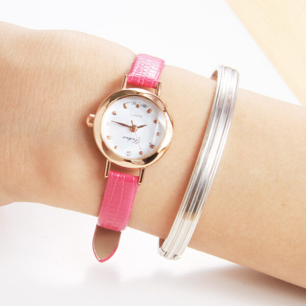 Simple Elegant Student Thin Strap Small Mori Style Women's Watch - Image 4