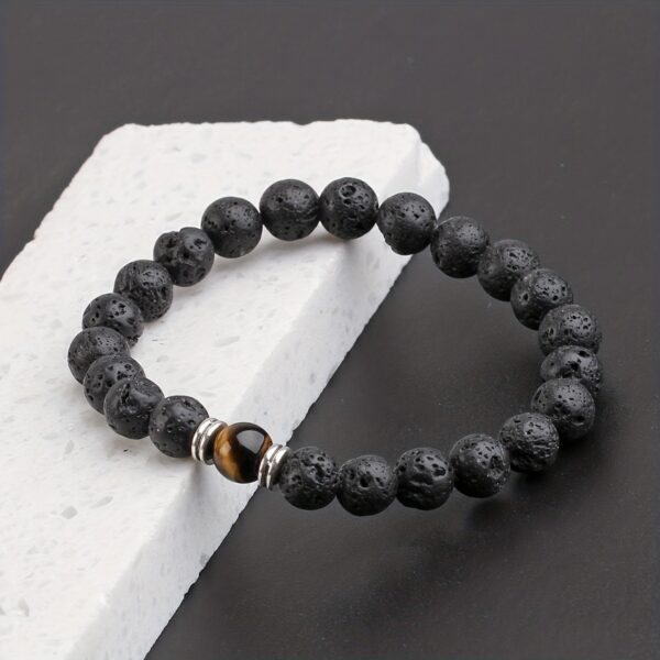 Fashion Volcanic Rock Bracelet For Men And Women - Image 7