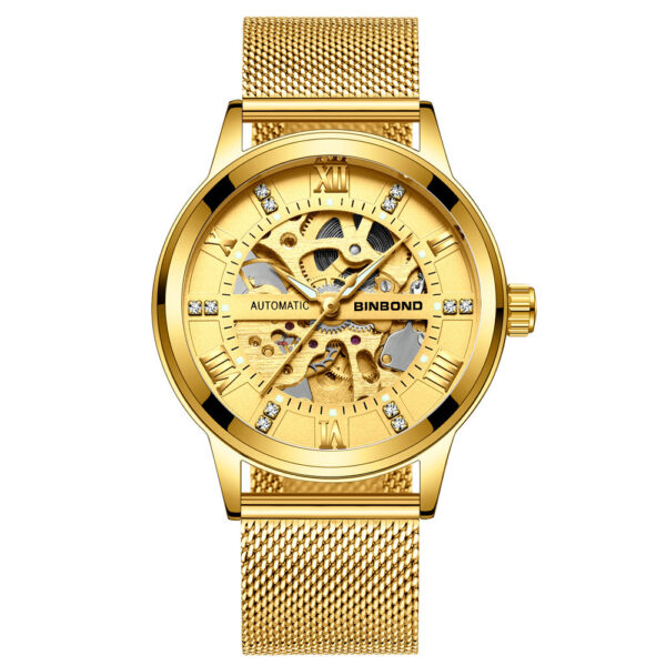 Men's Automatic Mechanical Watch Luminous Simple Fashion Trend - Image 2