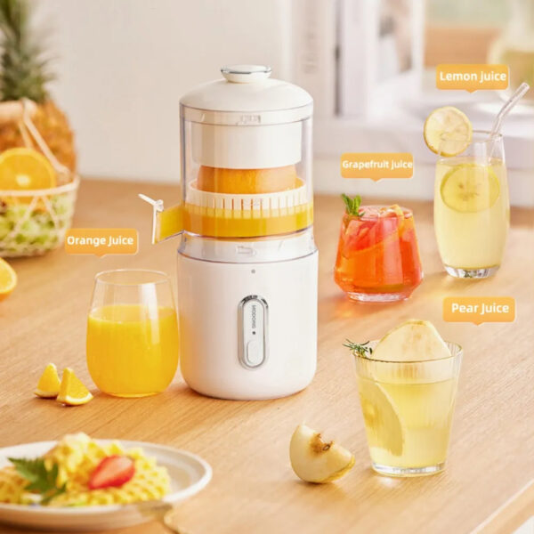 Multifunctional Wireless Electric Juicer Steel Orange Lemon Blender USB Portable Mini Fruit Squeezer Pressure Juicer Kitchen - Image 5